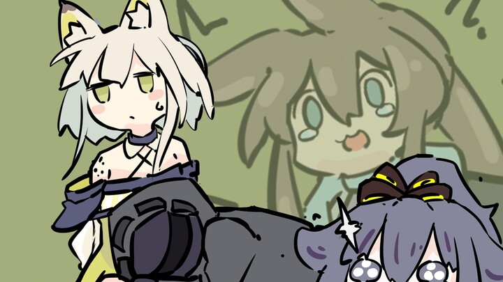 [ Arknights ]Jessica, stop this sneaky cat!