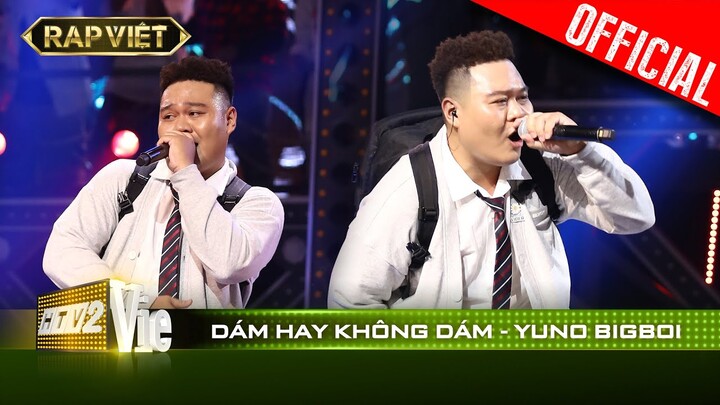 Bản Rap Hổng Dám Đâu cực dễ thương của Yuno BigBoi | RAP VIỆT [Live Stage]