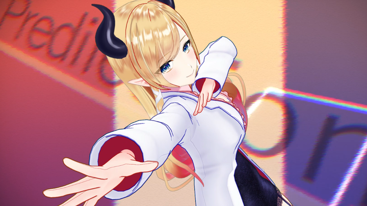 Có thể là lý do tái chế kiếm tiền? ! 【Nhóm tóc vàng hololive/MMD/PV】 [A]ddiction