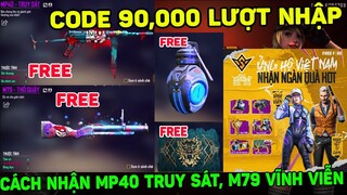 Nhập GIFTCODE 90,000 Lượt Nhập - Cách Nhận MP40 Truy Sát Vĩnh Viễn Từ World Series 2021 | THI BLUE