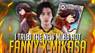 FANNY x MIKASA | THE BEST FANNY SKIN EVER! Kairi Used Mikasa AOT