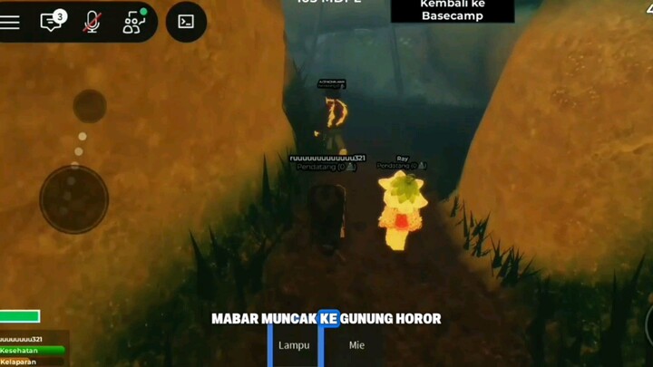 muncak ke gunung horor roblox