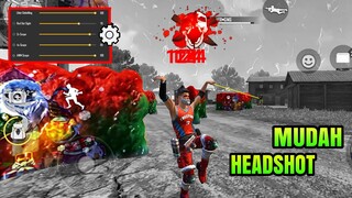 100% HEADSHOT🎯SENSITIVITAS FREE FIRE TERBAIK 2021 | SENSITIVITAS AUTO HEADSHOT