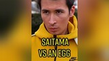 Saitama vs an Egg anime saitama onepunchman eggchallenge manga fy