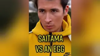 Saitama vs an Egg anime saitama onepunchman eggchallenge manga fy