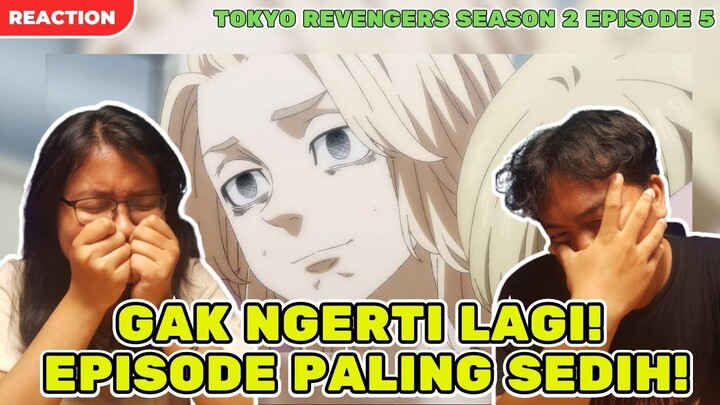 TOKYO REVENGERS S3 EPISODE 5 / 東京卍リベンジャーズ - 天竺編 Sub Indo Reaction - EPISODE PALING BIKIN NANGIS!