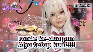 (MUKBANG) || Kuze-kun pun kewalahan menghadapi Alya 👀 ||