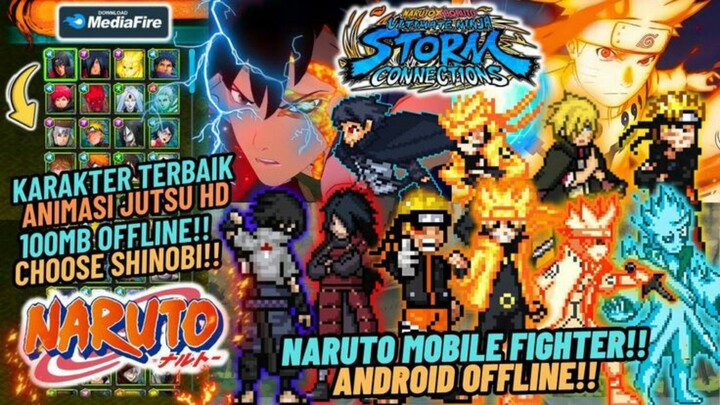 Review Game Naruto Yang lagi viral guys 🤩🔥☑️||Naruto mobile fighter [AMV] Sad vibes 🥀.