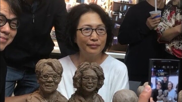 This is the intangible cultural heritage clay sculpture that has been passed down for a thousand yea