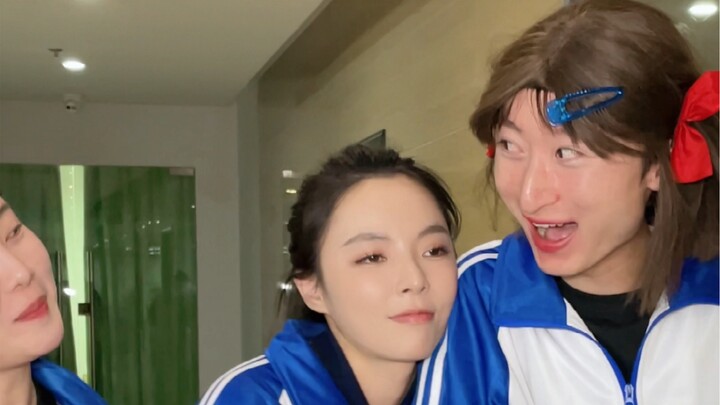 He's just an ordinary person; it's only because of your affection that he's been given a halo.