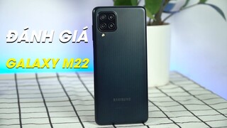 Đánh Giá GALAXY M22 Pin 5000 mAh, Màn Hình 90Hz, Giá chưa tới 5 Triệu