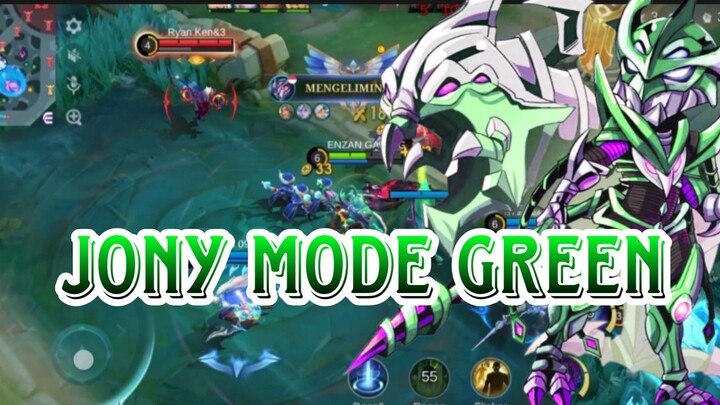 JONY MODE GREEN
