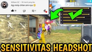 100% HEADSHOT❗SENSITIVITAS HEADSHOT TERBARU UPDATE 2022 || WORK ALL DEVICE ⚙️ AUTO HEADSHOT 🎯