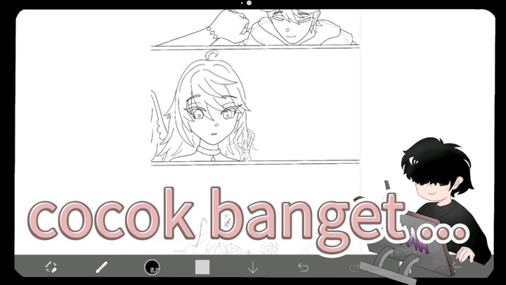 iseng iseng bikin komik..