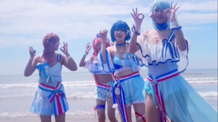 Let's have an unscheduled umbrella and soda dance relay!