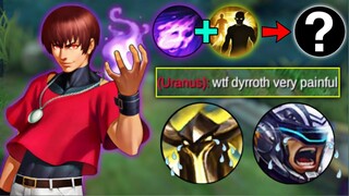 HOW TO DESTROY UNKILLABLE TANKY HEROES USING DYRROTH? | BEST BUILD & EMBLEM