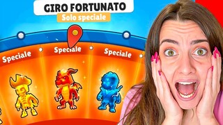 DANI fa 100 GIRI FORTUNATI su STUMBLE GUYS!! *Skin Leggendarie Speciali*