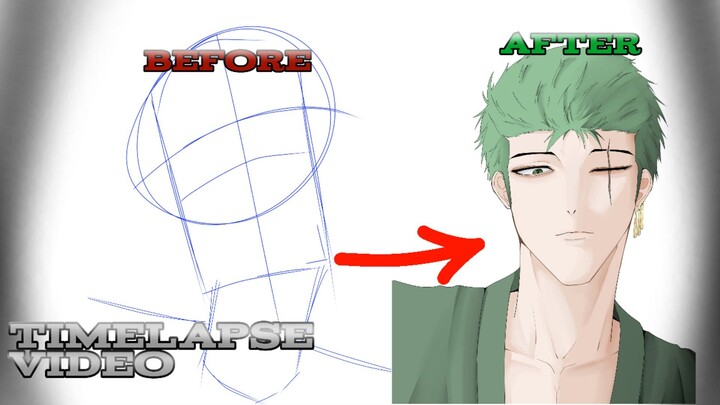 [Roronoa Zoro] - Video Timelapse Art