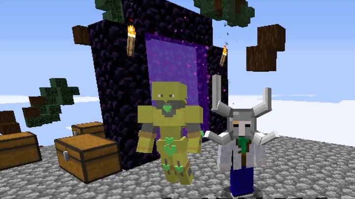 Minecraft JoJo's Bizarre Adventure Survival #5 Diablo the Scarlet King, Purple Smoke JOJO!