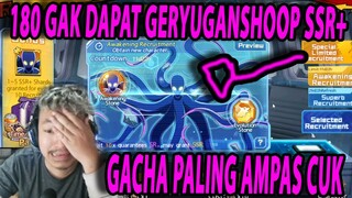 🔥🔥GACHA CORE BARU!! 180BT UNTUK GERYUGANSHOOP SSR+ TAPI GAK DAPAT ? - ONE PUNCH MAN:The Strongest