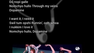 unis dopamine full performance with lyrics