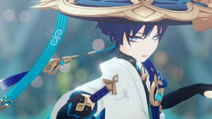 [Genshin Impact MMD] "Xin hãy yêu thương tôi ngay cả trên màn hình" [Wanderer/Skirmler]