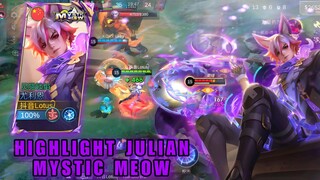 HIGHLIGHT JULIAN MYSTIC MEOW TERBARU!!! SKIN GRATIS' EFEKNYA NGERII NJIR!!!