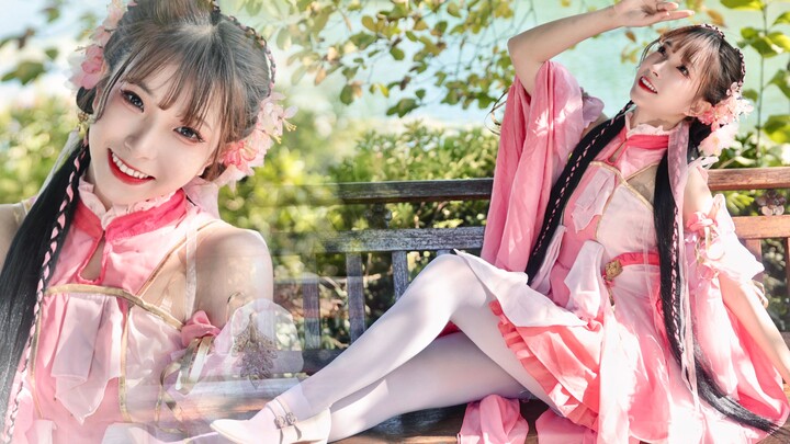 【Sweet Cherry】นางฟ้าล้วนมาจากแสง~❀Peach Blossom Cheongsam❀