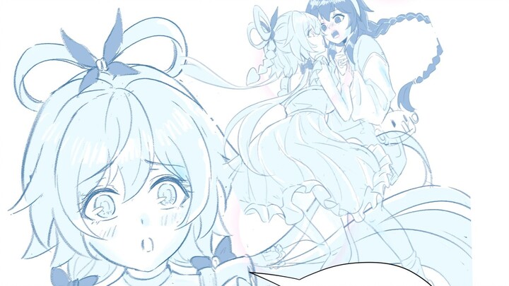 Just this once?! [North and South Daily Comics] 01