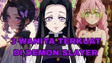 3 WANITA TERKUAT DI DEMON SLAYER