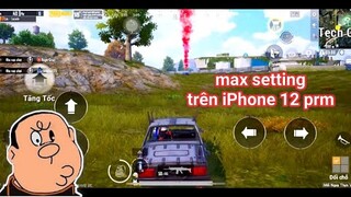 PUBG Mobile - Trải Nghiệm Max Đồ Họa Trên iPhone 12 PRM Gặp Ngay Pháp Sư Trung Hoa