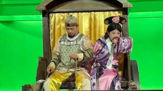 The girl was chosen as the lucky audience member to perform on stage, completely freaking out even t