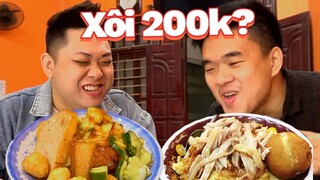 Xôi 25k vs. Xôi 250k | Hợp Ví