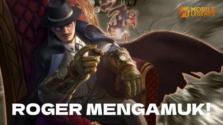 Roger mode serigala, bener bener menggila!🔥💀
