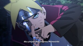 Momoshiki Mulai Akrab Dengan Boruto