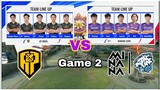 AP.Bren vs Minana EVOS Game 2 - MPL PH Filipino Season 13 Week 5 #apbren #minana #mobilelegends