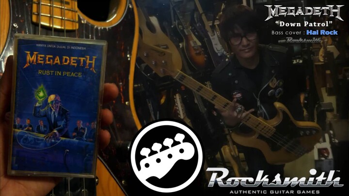 Bass Cover "Megadeth - Dawn Patrol" 🎸🤟😎🤟🎶