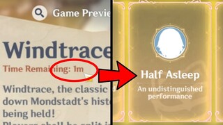 This Is What Happen When You Play Windtrace In The Last 1 Minute Before The Event Ends...