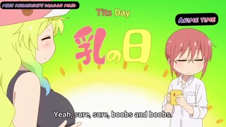MISS KOBAYASHI'S DRAGON MAID FUNNY MOMENTS || ANIME FUNNY MOMENTS ||#anime #funnymoments #kobayashi