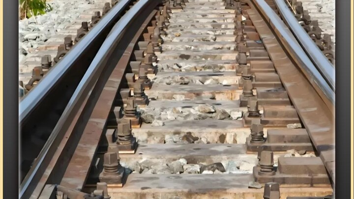 The train tracks are actually as soft as noodles—do you know why?