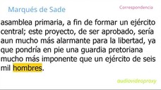 Marqués de Sade - Correspondencia 2/2