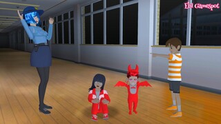 Mio Digigit Bayi Vampir Merah - Mio Tidak Bisa Makan Dalahnya Habis Yuta Kaget Gigi Mio Panjang