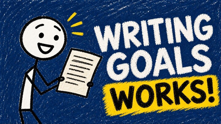 The Power of Writing Your Goals (PROOF GUARANTEED)