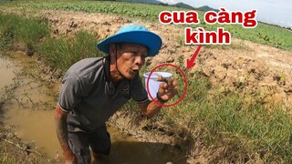 Đang Bắt Cua Ngon Lành Bị Vợ Gạt Quá Tức Giận
