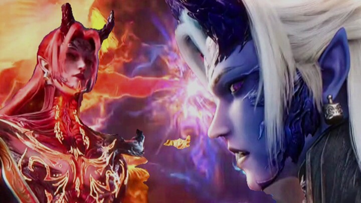 Renegade Immortal Eps 127 Pertarungan Beiluo Melawan Iblis Api