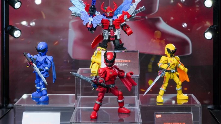 Saint Seiya Ultraman Kamen Rider super banyak produk baru berbagai IP Bruco 0325 tempat pemaparan pr