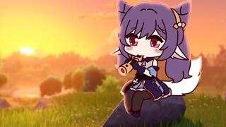 刻 晴 吹 笛 🎵