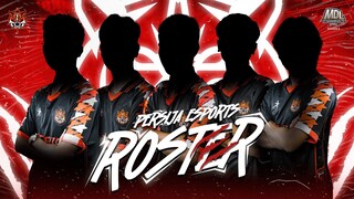 OFFICIAL ROSTER MDL SEASON 9 PERSIJA ESPORTS!!
