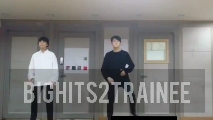 Một video TXT ghi lại cảnh Choi Ranjun và Kang Taehyun nhảy khi còn là thực tập sinh trước khi ra mắ