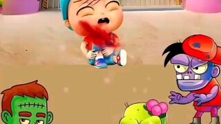 Con zombie nhỏ đã bị cảnh sát bắt đi